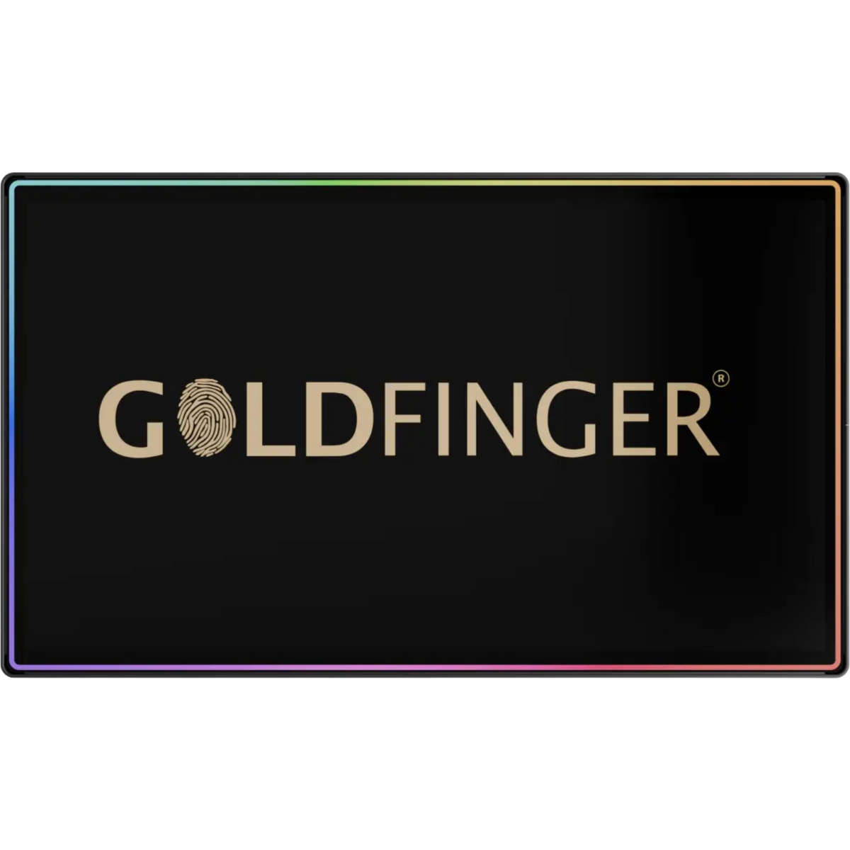 43" Touch Flat Monitor with LED by Goldfinger front view