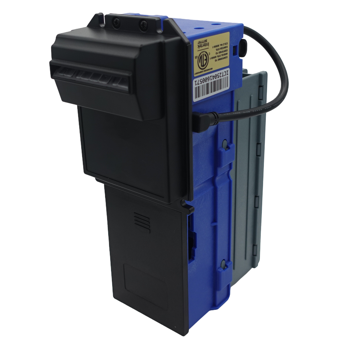 ICT A6E-23NCP-USD4 Bill Acceptor 12V 300 Stacker USD Downstack Bezel front view