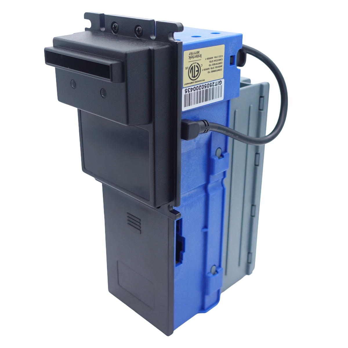 ICT A6E-13SCP-USD4 Bill Acceptor 110V 300 Stacker USD Standard Bezel front view