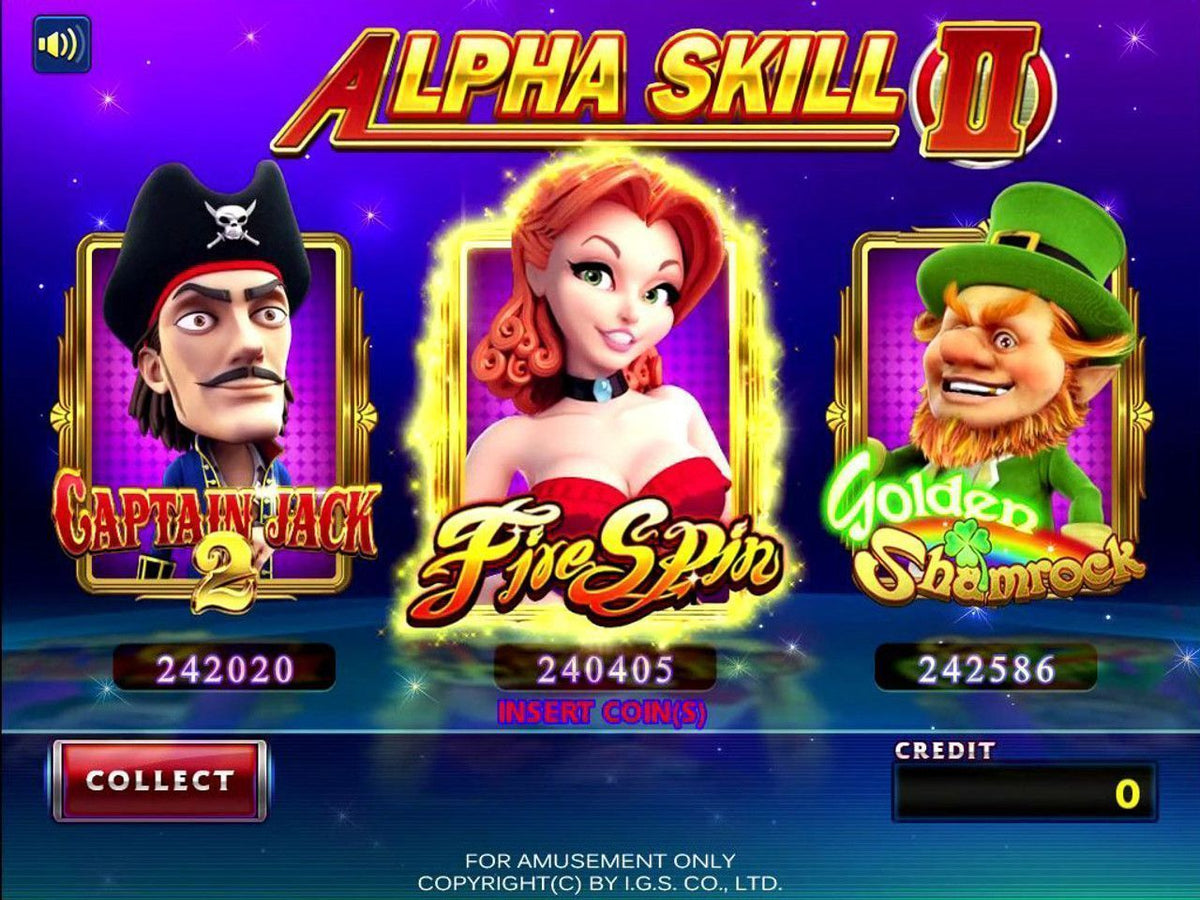 Alpha Skill 2 Multigame by IGS - Screenshot 1