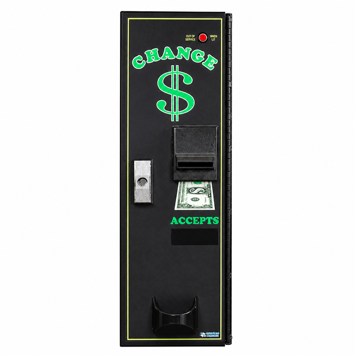 American Changer AC1001 Front Load Bill Changer