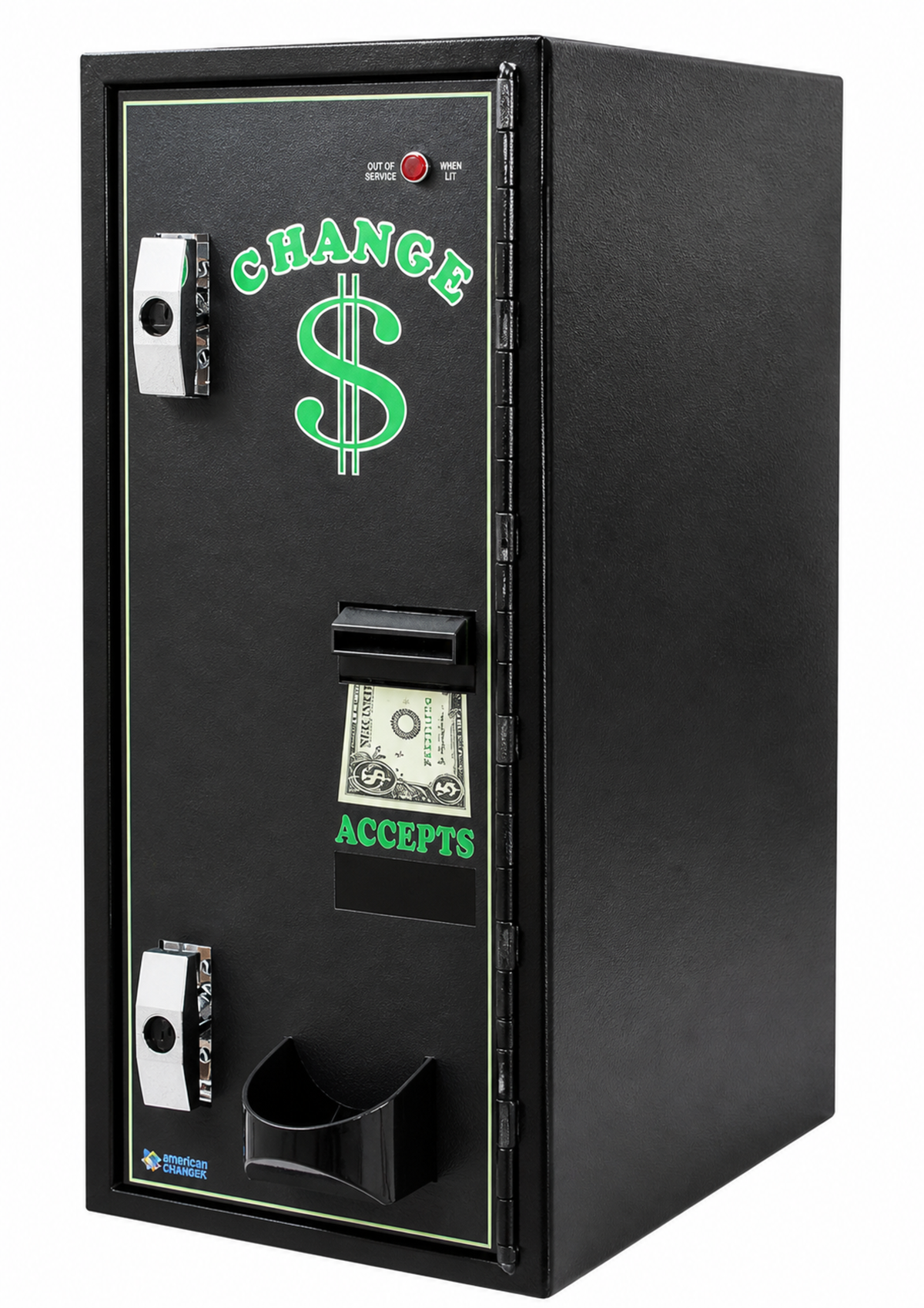 American Changer AC1002 Front Load Bill Changer