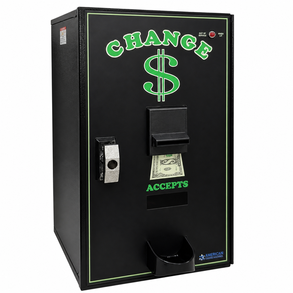 American Changer AC2000 Front Load Bill Changer