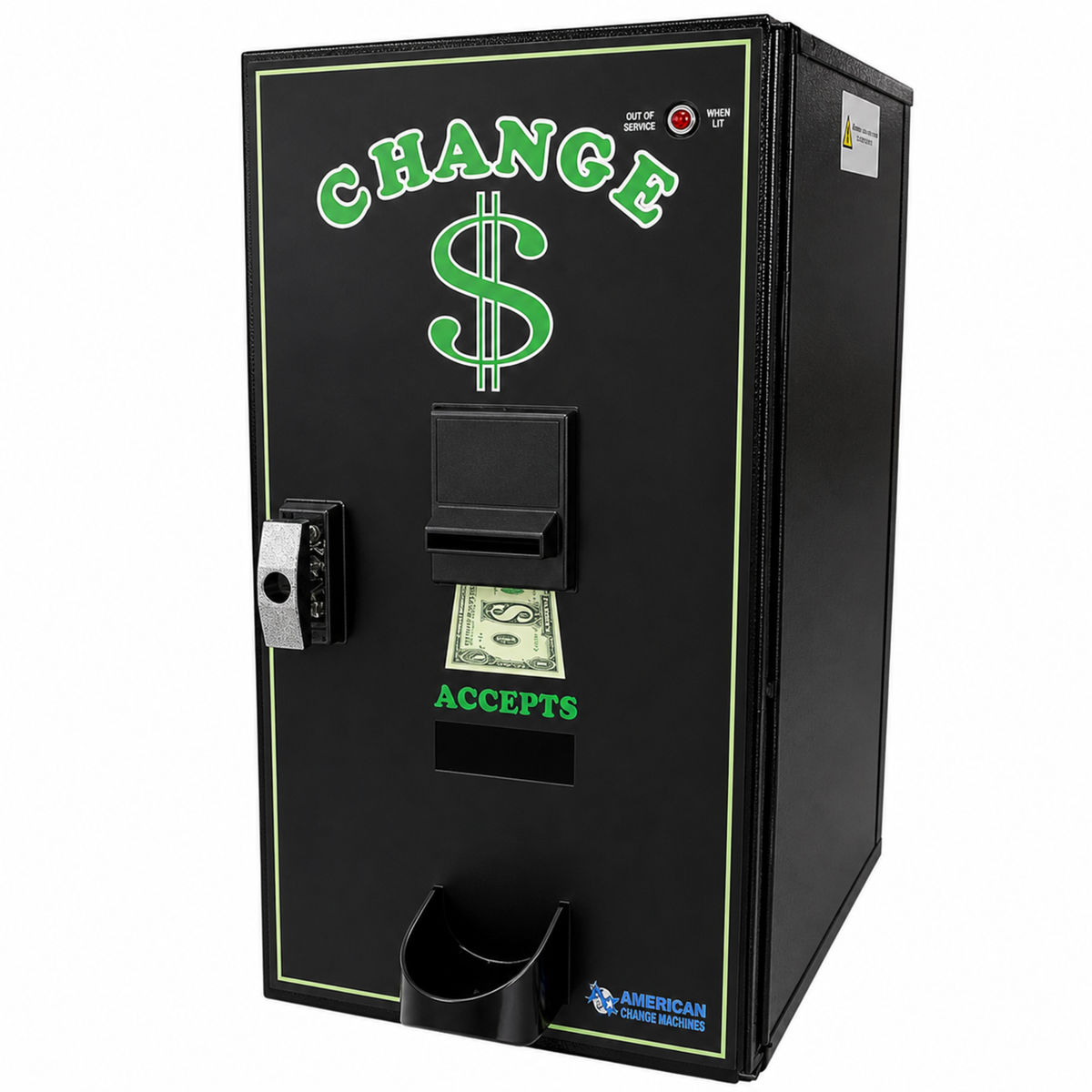 American Changer AC2001 Front Load Bill Changer