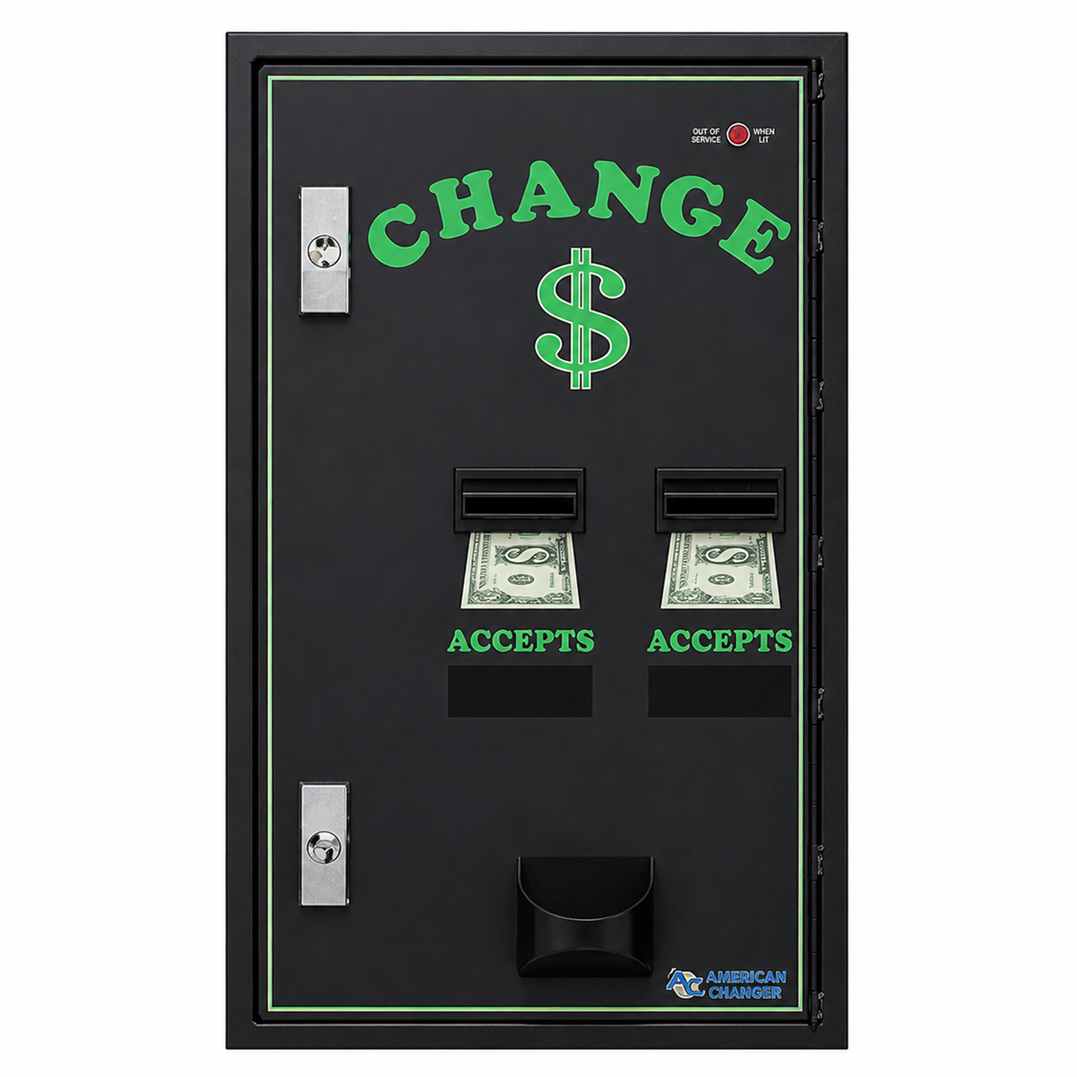 American Changer AC2002 Front Load Bill Changer