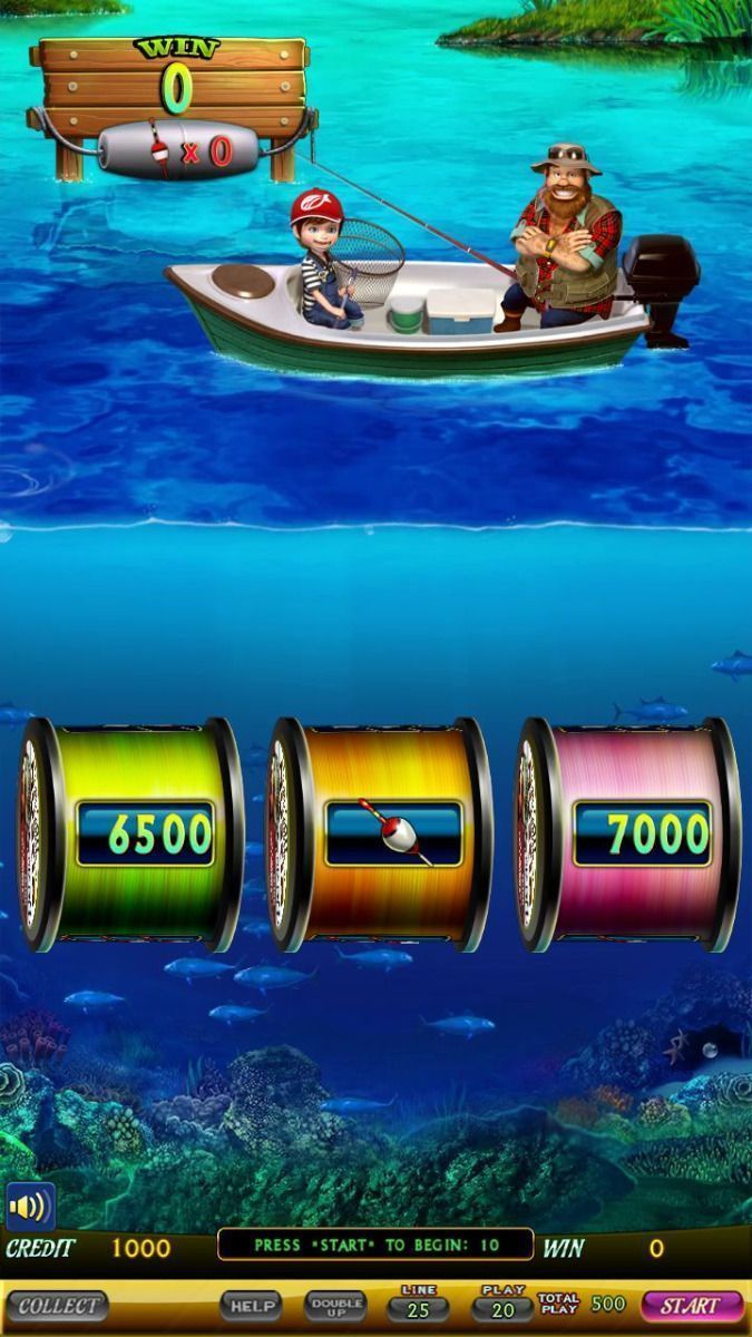 Gone Fishin' Multigame Skill Board by IGS - Screenshot 3