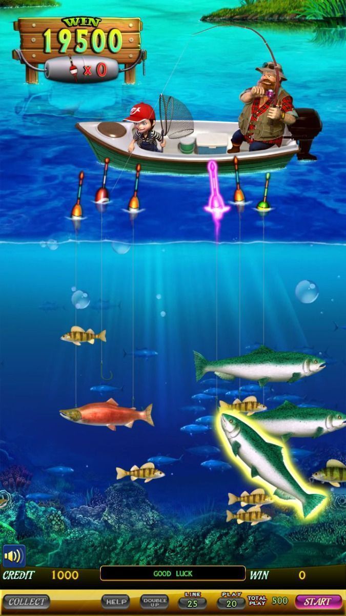 Gone Fishin' Multigame Skill Board by IGS - Screenshot 4
