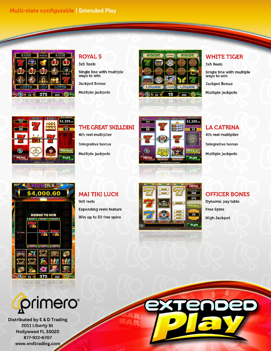 Extended Play by Primero - Promo Flyer 2