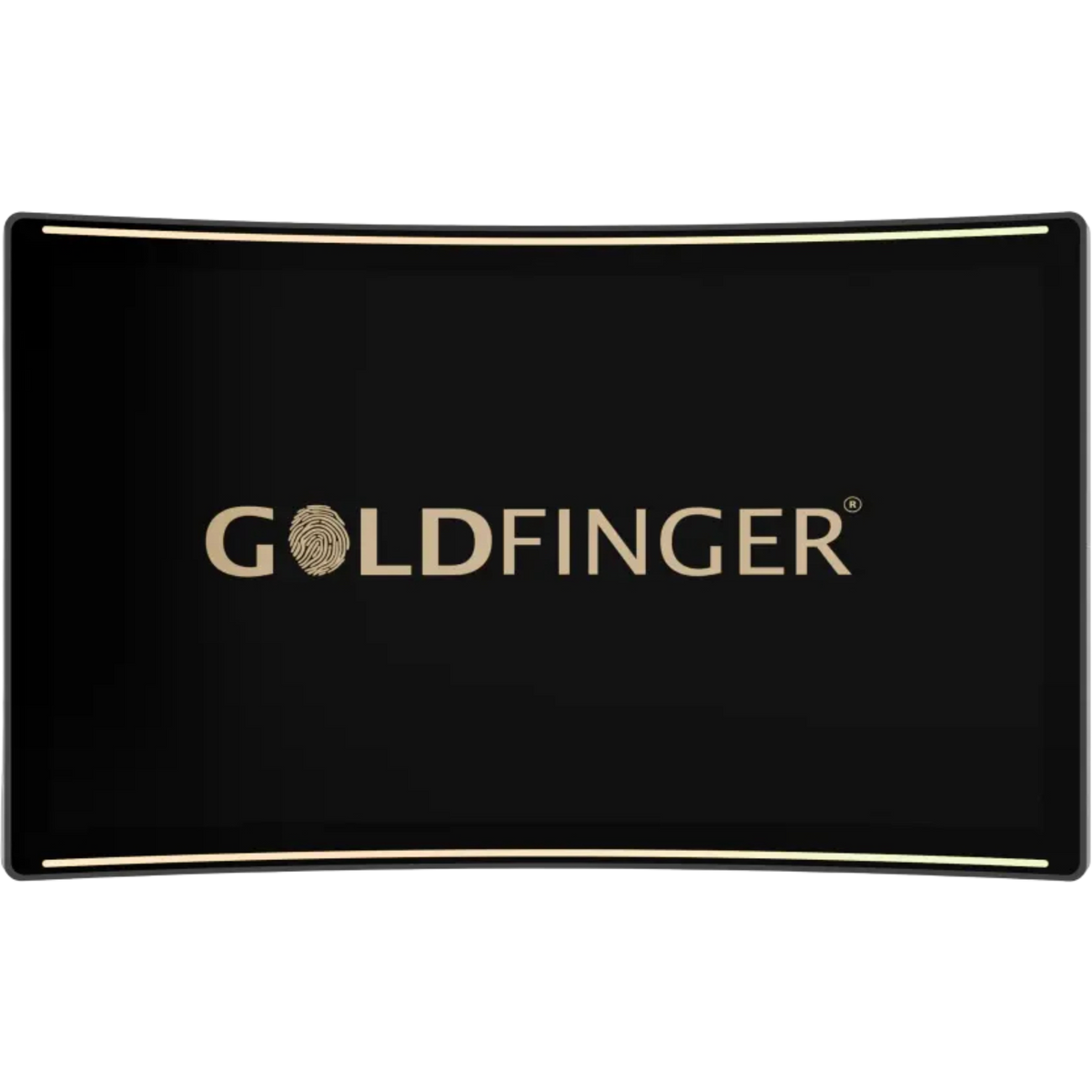 43" Touch C-Curve Monitor with LED by Goldfinger front view