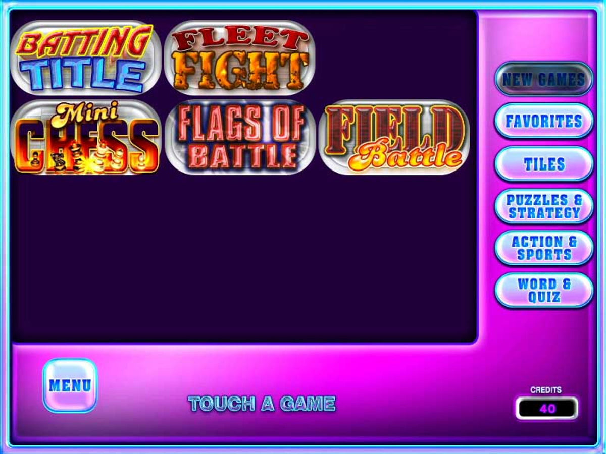 Game Gallery Touchscreen Multi Game Kit - New Games