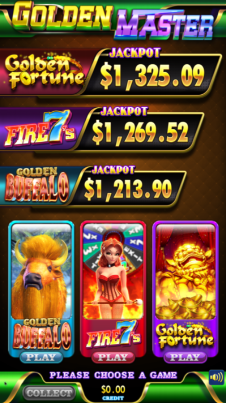 Golden Master 3-in-1 Multigame by IGS