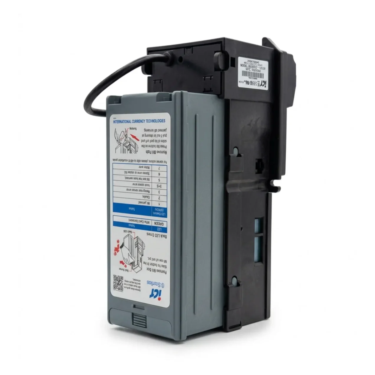 Discontinued ICT A6-13NCP-USD4-II Bill Acceptor Replaced by A6-E back view