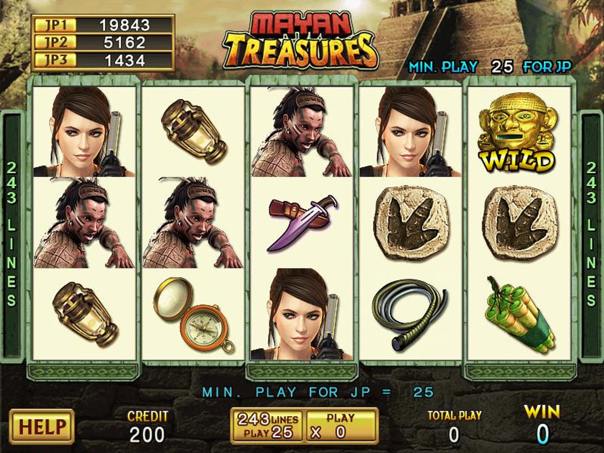 Golden Maya Game Board by IGS - Screenshot 2