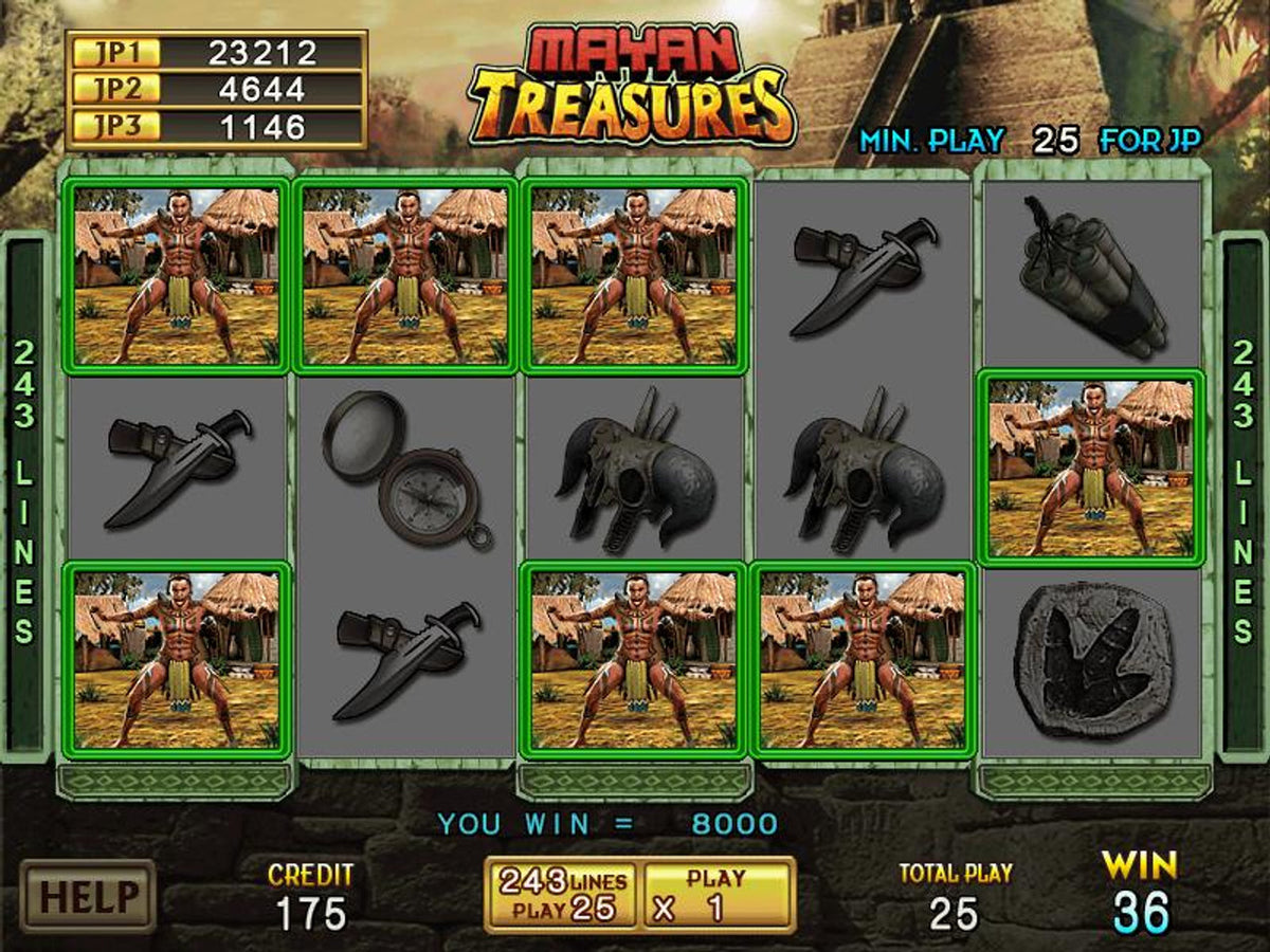Golden Maya Game Board by IGS - Screenshot 13