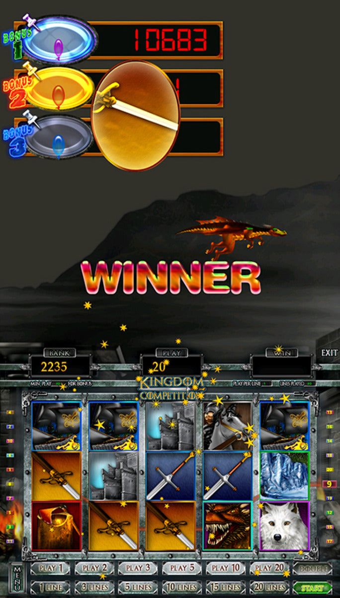 Platinum Touch 2k20 Vertical Multi Game