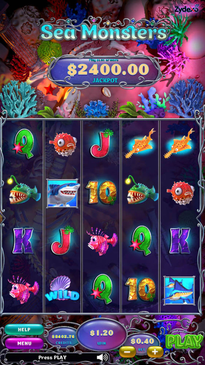 Sea Monsters Jackpot - Eclipse by Zydexo