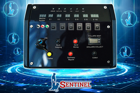Sentinel Management System for Amusement and Gaming Machines