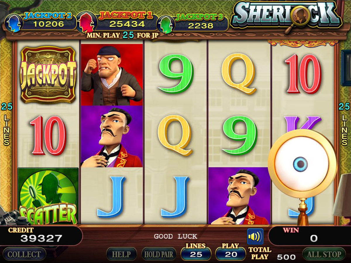 Sherlock by IGS - Gameplay Screen 6