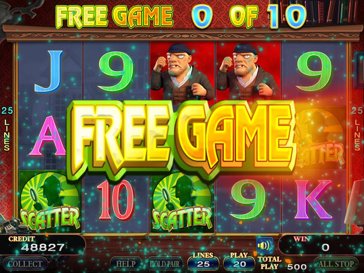 Sherlock by IGS - Gameplay Screen 3