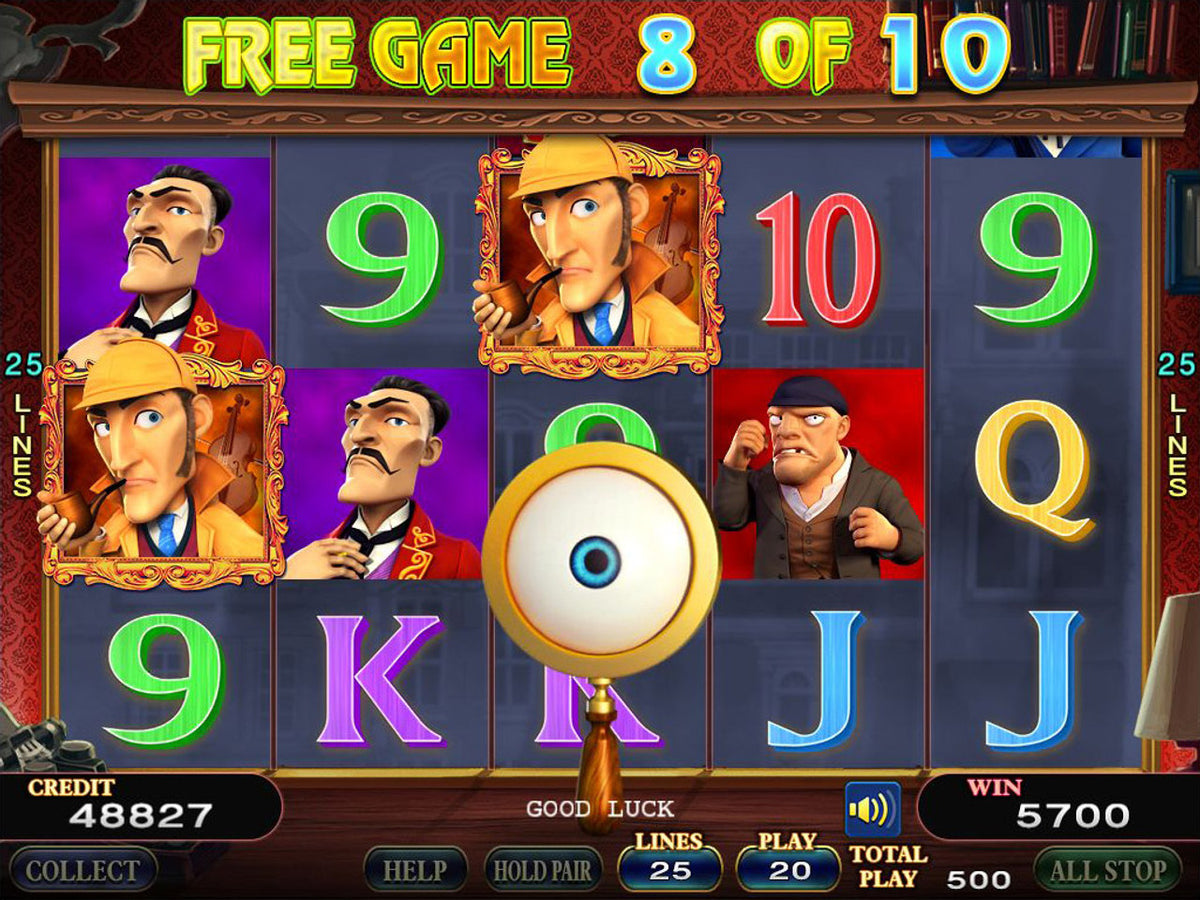 Sherlock by IGS - Gameplay Screen 5