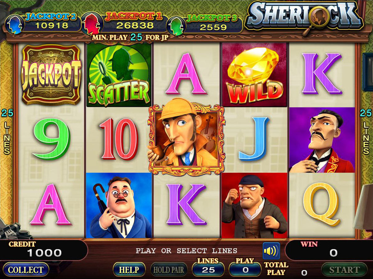 Sherlock by IGS - Gameplay Screen 8