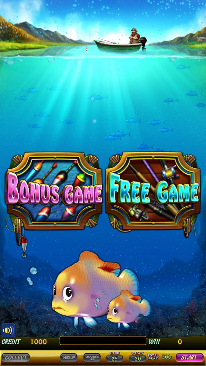 Gone Fishin' Multigame Skill Board by IGS - Screenshot 8