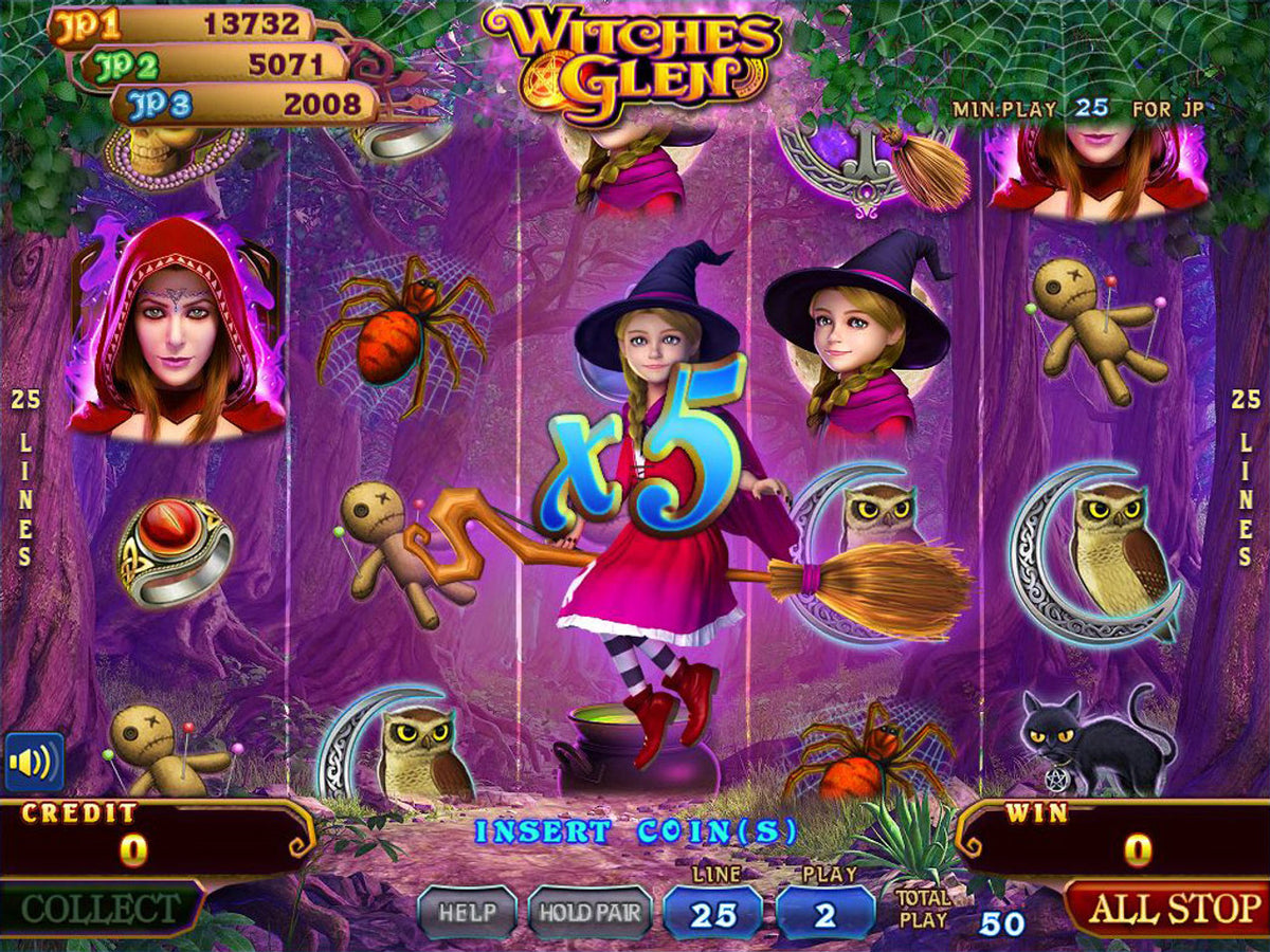 Witches Glen by IGS - Gameplay Screen 2