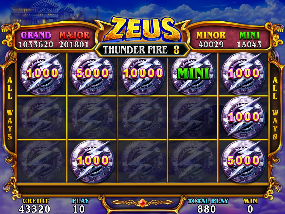 Zeus by IGS - Gameplay Screen 4