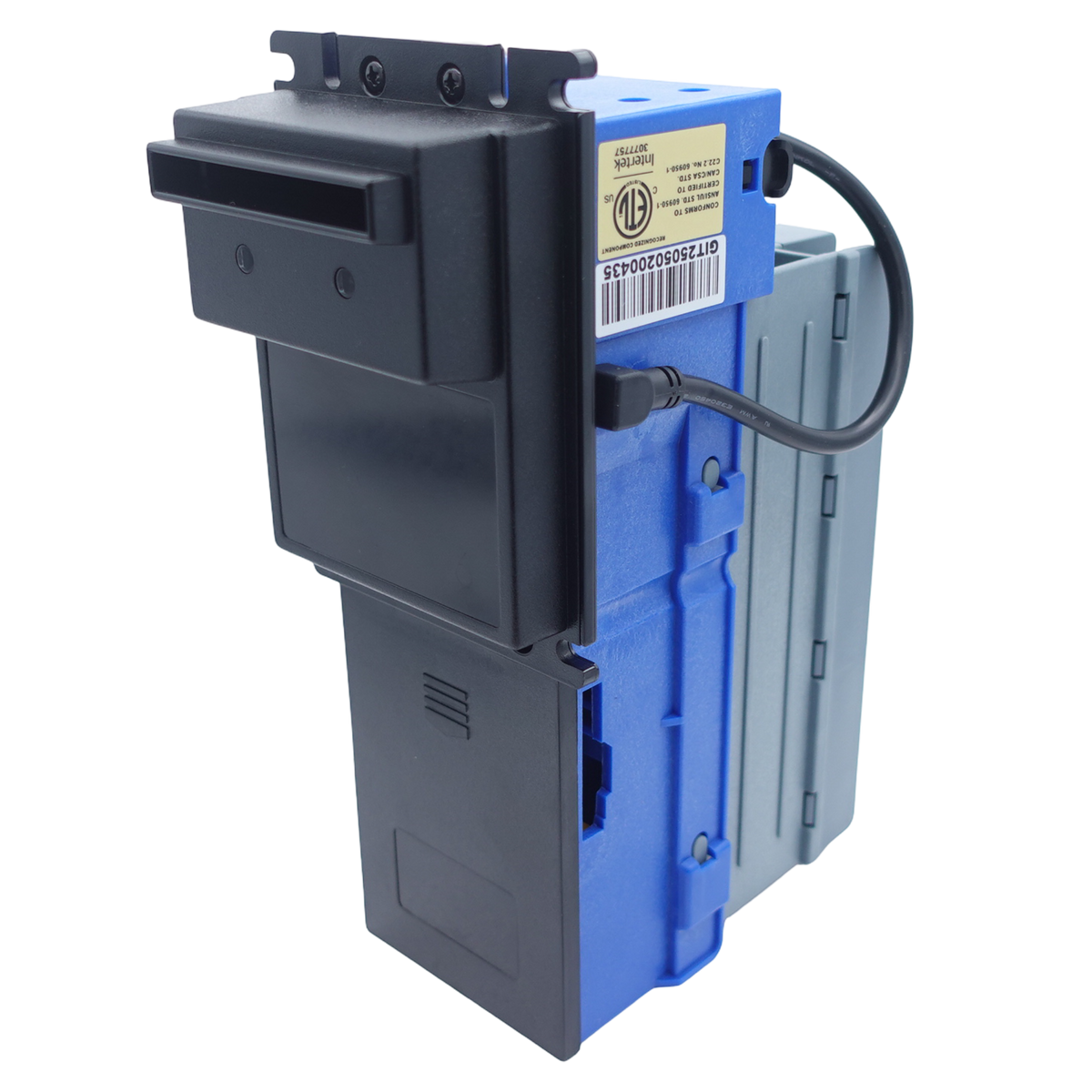 ICT A6E-15SCP-USD4 Bill Acceptor 110V 500 Stacker USD Standard Bezel front view