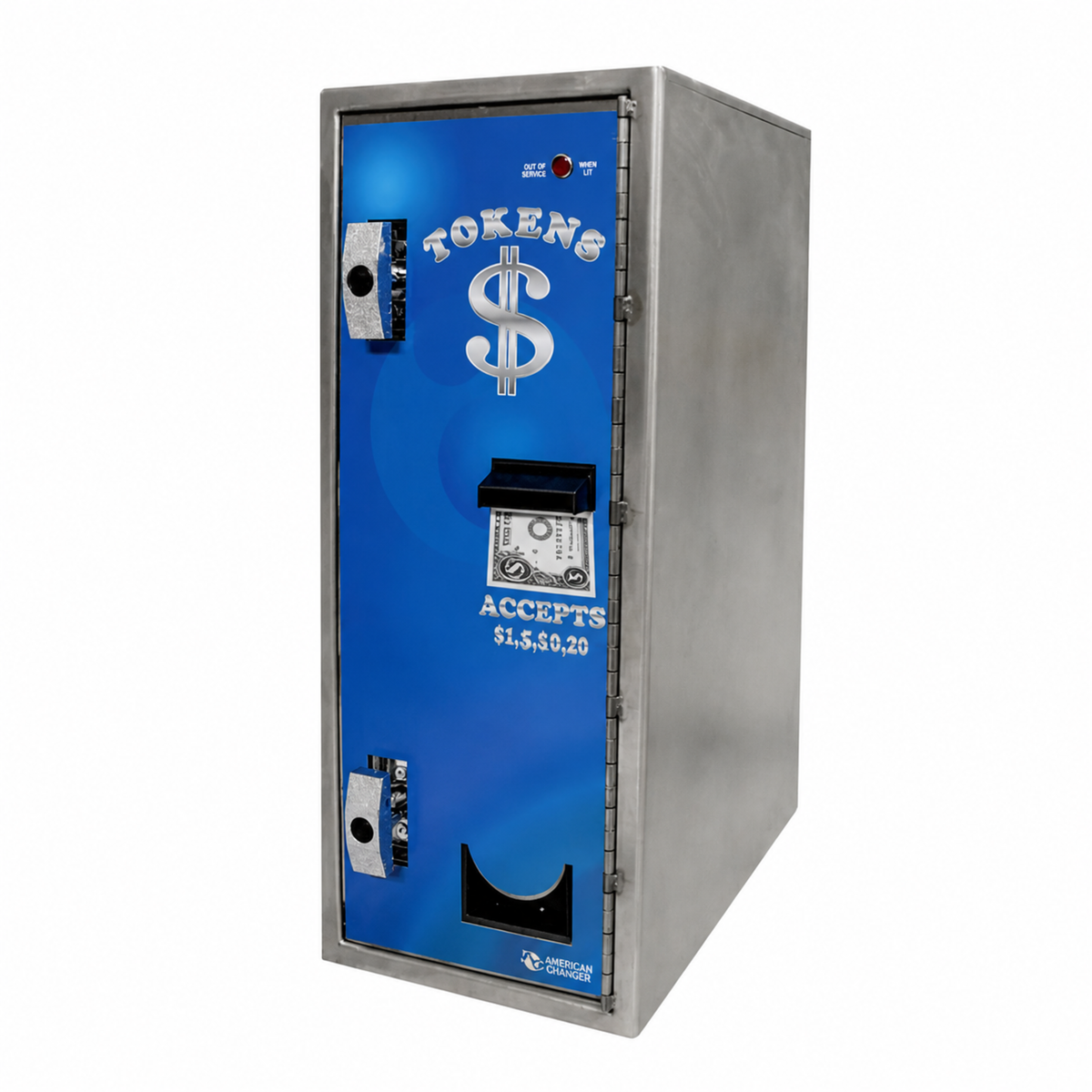 American Changer AC8002 Front Load Bill Changer