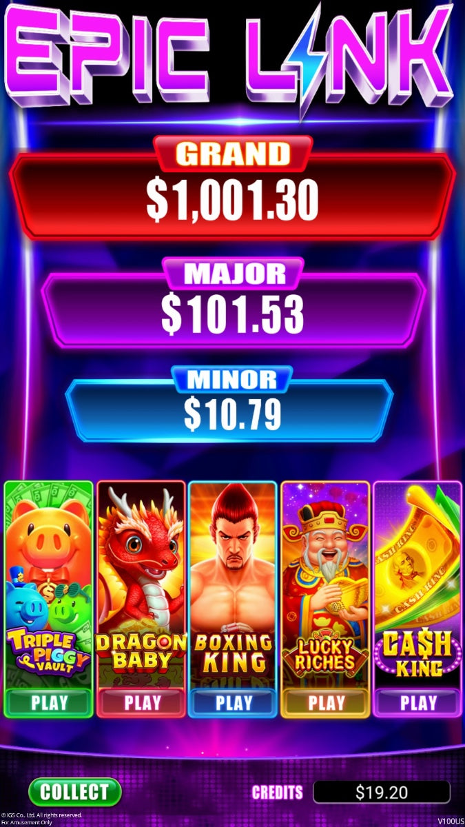 Epic Link Multigame Skill Board by IGS - Preview 1