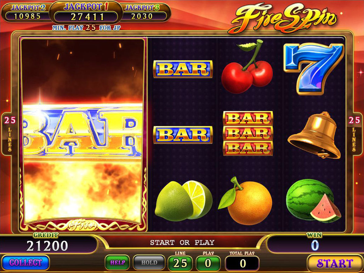Fire Spin Game Board by IGS - Screenshot 5