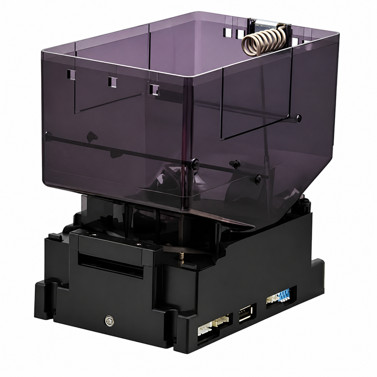 ICT Leonid-EMH-FR5RA-US4 Coin Hopper 12–24V ccTalk Pulse 500 Capacity US Quarters