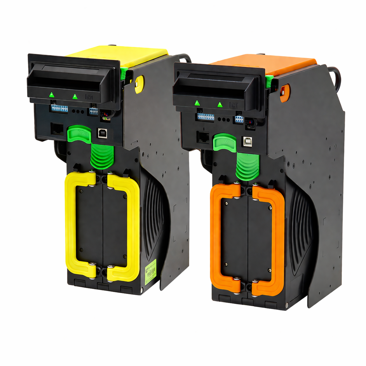 ICT NBA-D1TR-5BU-US6 Bill Validator 12–24V Pulse ICT104U RFID Barcode 500 Note USD