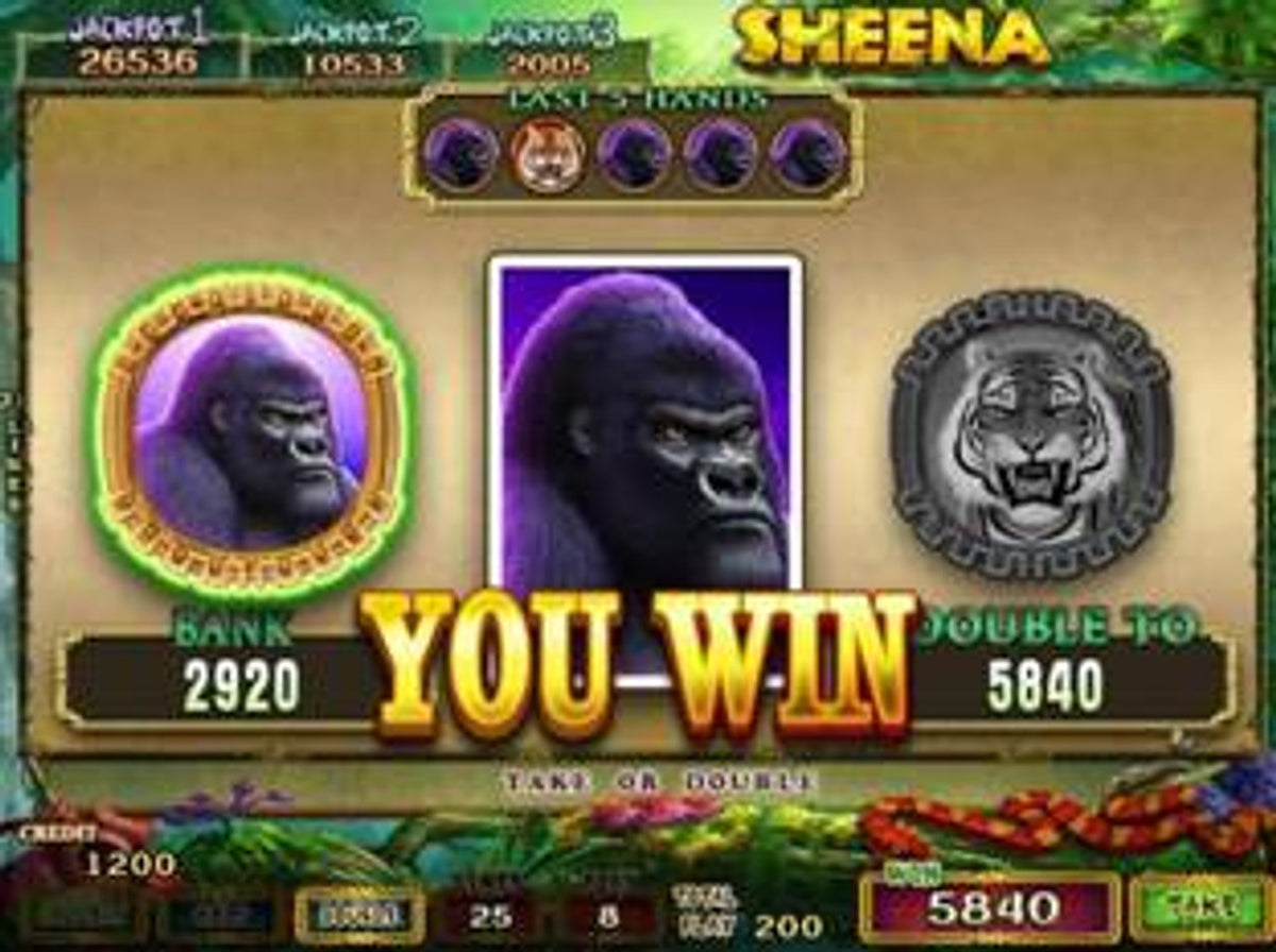 Sheena by IGS - Gameplay Screen 3