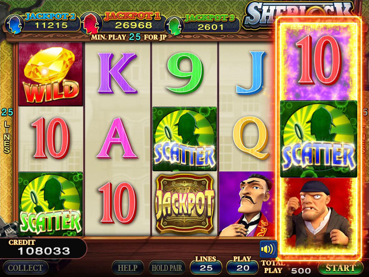 Sherlock by IGS - Gameplay Screen 9