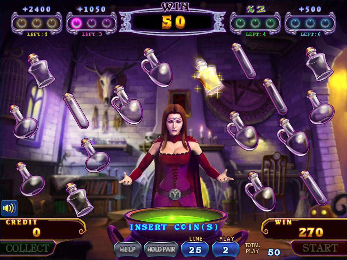 Witches Glen by IGS - Gameplay Screen 1