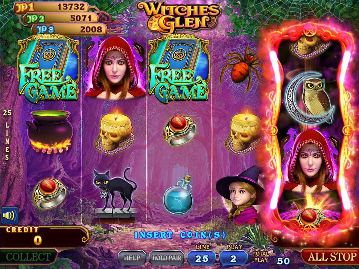 Witches Glen by IGS - Gameplay Screen 3
