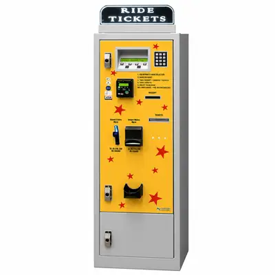 American Changer AC110 Floor Model Ticket Dispenser