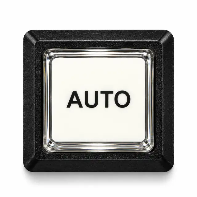 Illuminated Square AUTO Zippy Switch Button - Arcade & Amusement Game Push Button