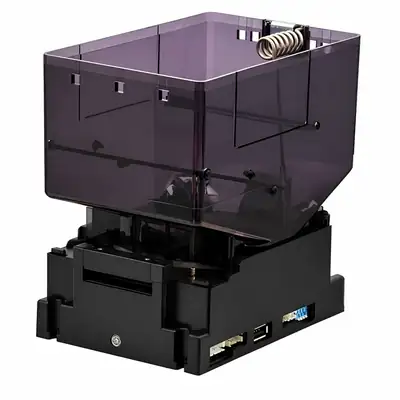 ICT Leonid-EMH-FR5RA-US4 Coin Hopper 12–24V ccTalk Pulse 500 Capacity US Quarters